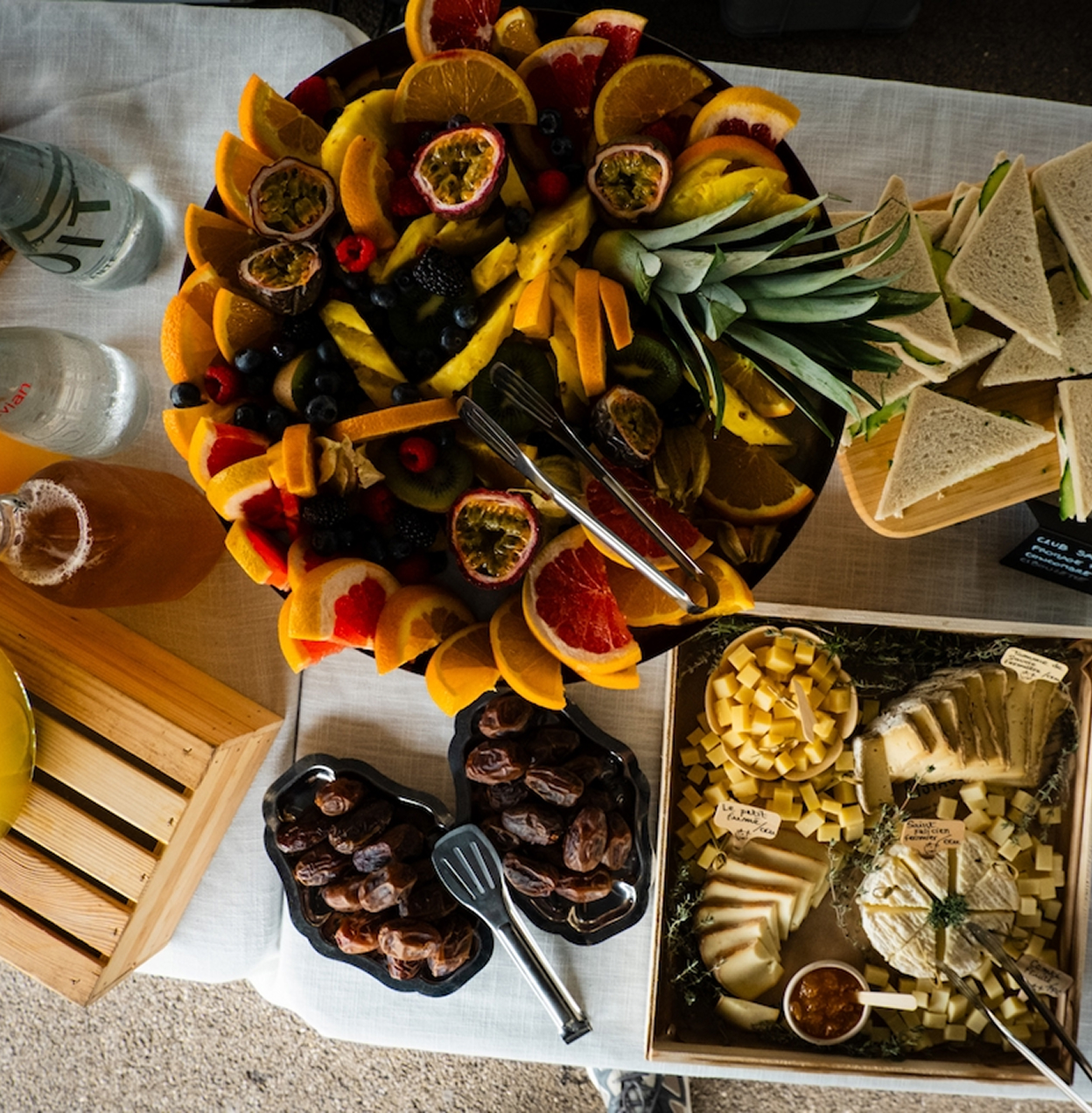 Tournage cuisine levantine SAVTA — traiteur Marseille
